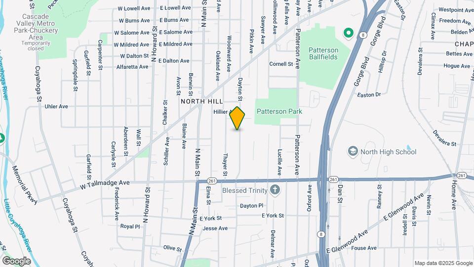 728 Dayton St Map and Location Details