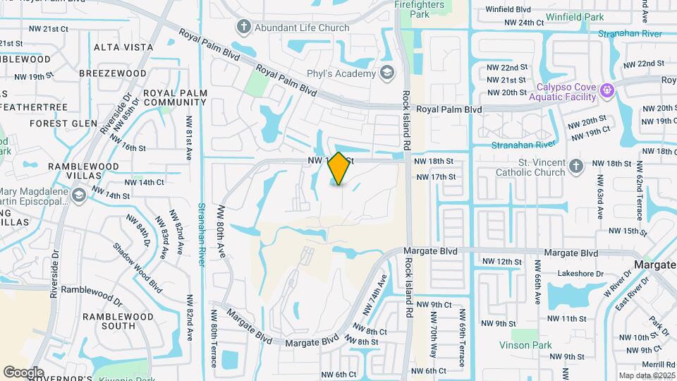 7420 NW 18th St Map and Location Details