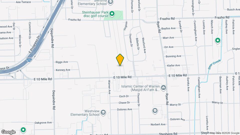 25156 Nuway Ave Map and Location Details
