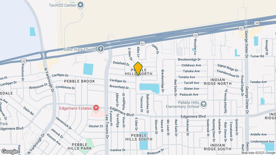 3512 E Glen Dr, Unit A Map and Location Details