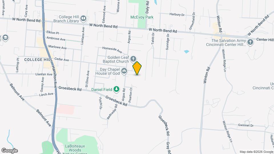 1061 Albany Terrace Mapa y Detalles de la Ubicación