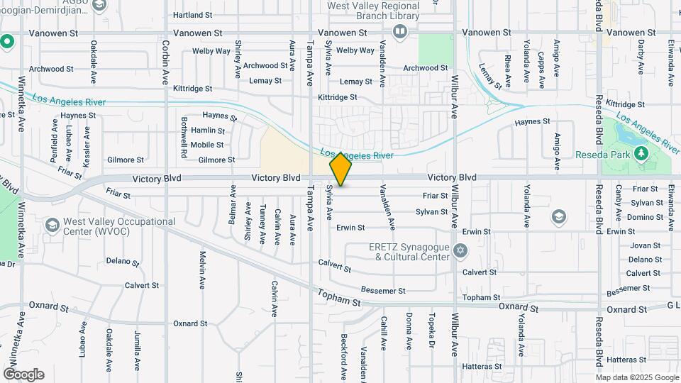 19219 Friar St Map and Location Details