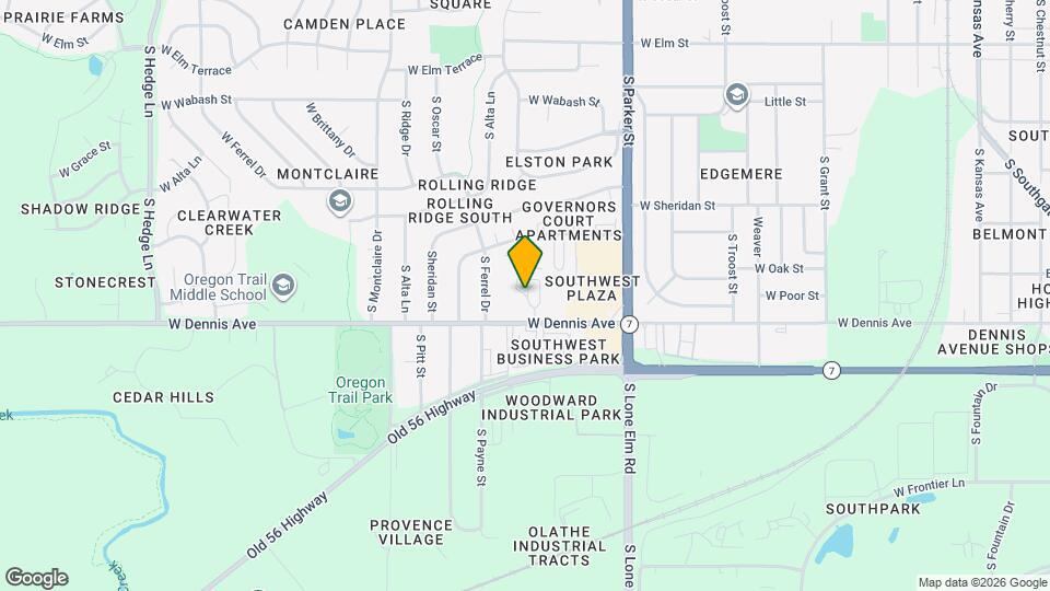 Olathe Senior Villas Mapa y Detalles de la Ubicación