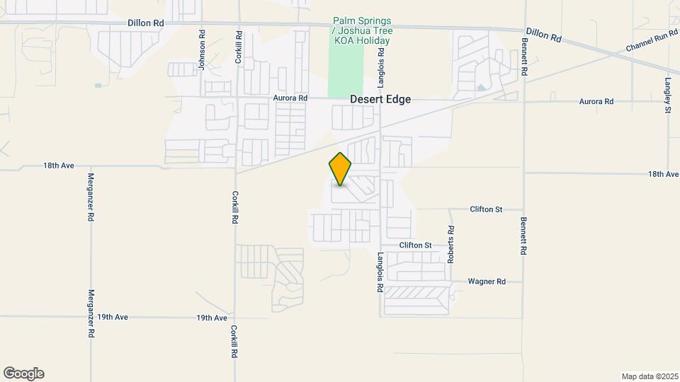 Tamarisk Trailer Park Mapa y Detalles de la Ubicación