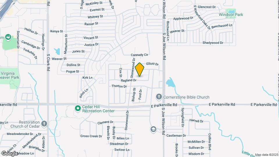 910 Ragland Dr Map and Location Details