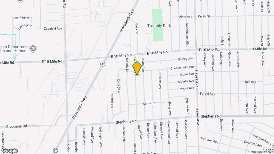 24644 Lauren Ave Map and Location Details