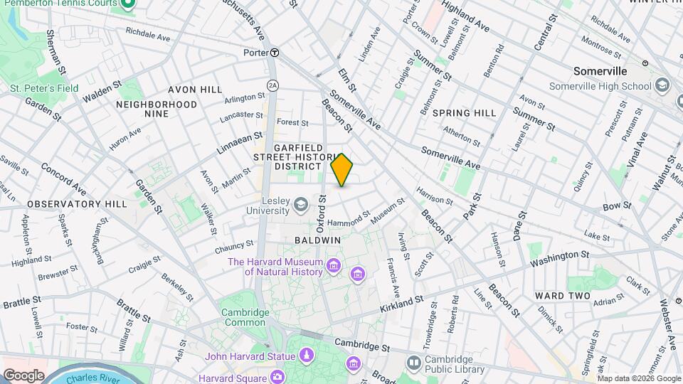 64 Gorham St Map and Location Details