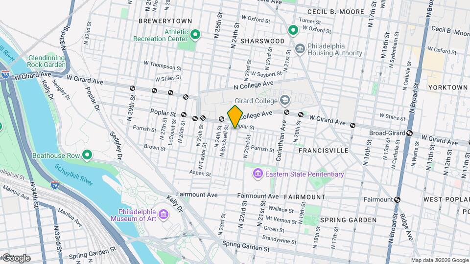 872 N 23rd St Map and Location Details