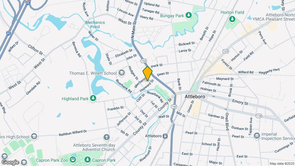 15 Hayward St-Unit -1 Map and Location Details