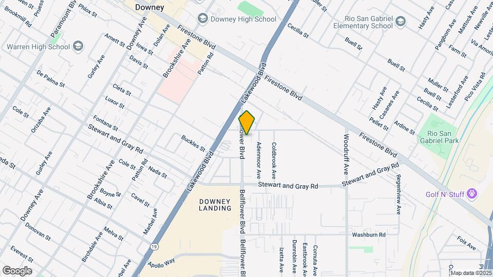 11620 Bellflower Blvd Map and Location Details