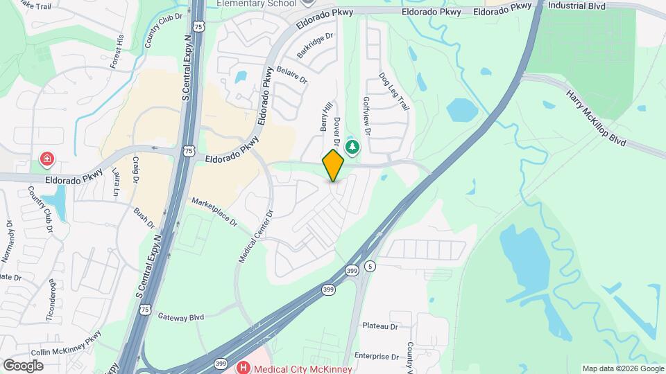 3285 Dover Dr Map and Location Details