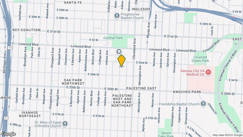 3325 Askew Ave Mapa y Detalles de la Ubicación