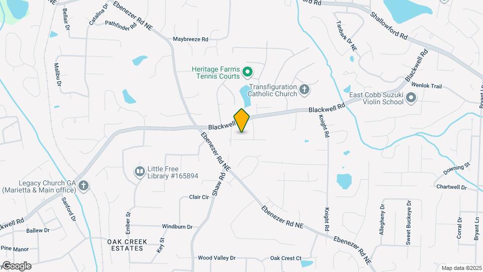 1575 S Ridge Dr Map and Location Details