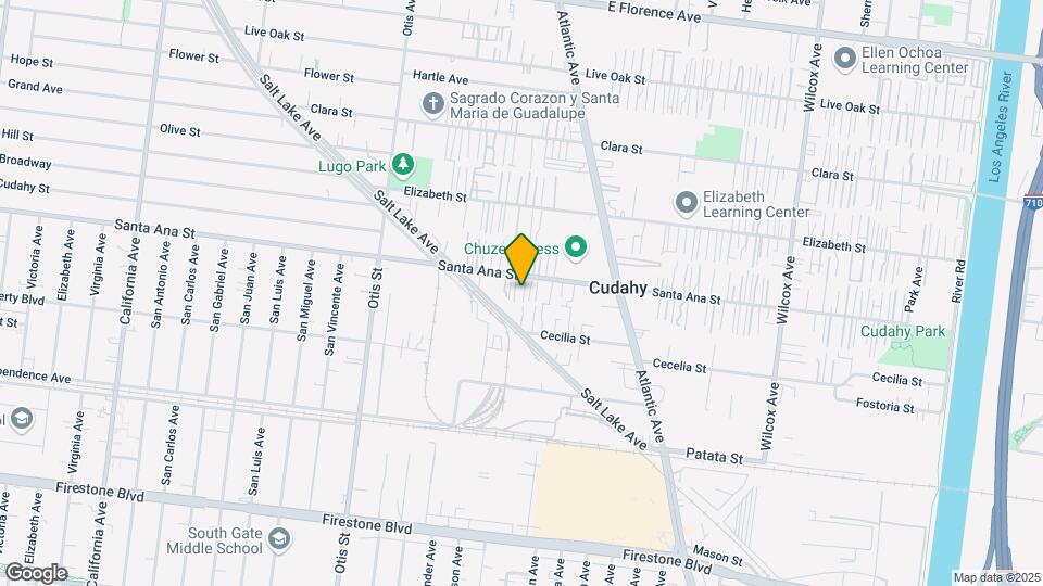4446 Santa Ana St Mapa y Detalles de la Ubicación