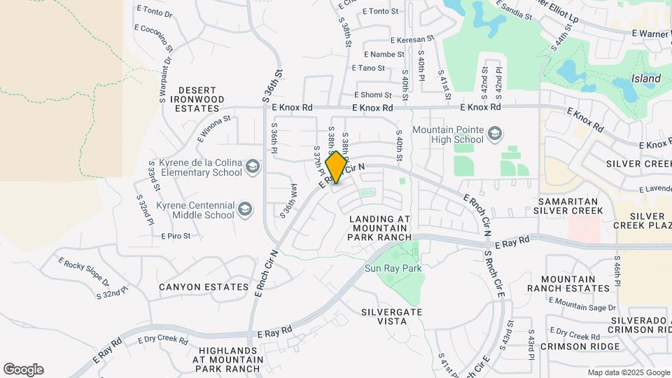 3754 E Ironwood Dr Map and Location Details