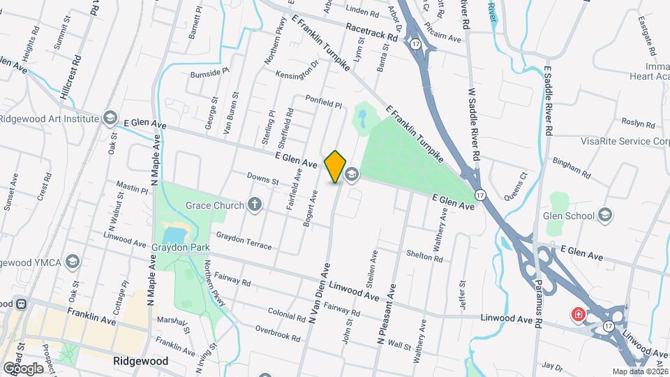 346 N Van Dien Ave Map and Location Details