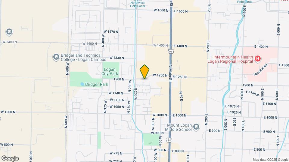 153 W 1190 N Map and Location Details