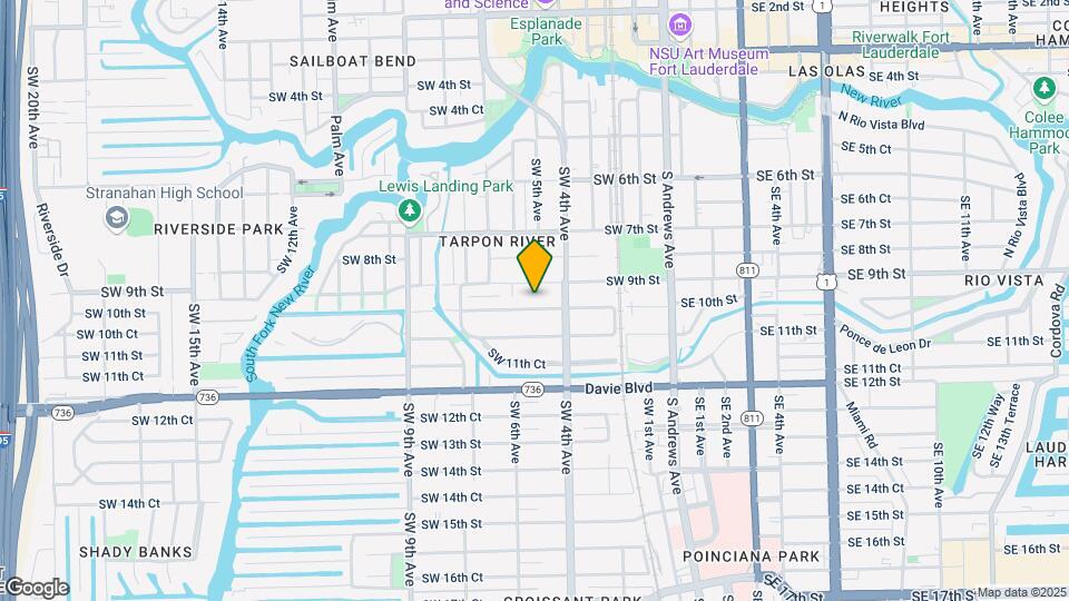 501 SW 10th St Map and Location Details