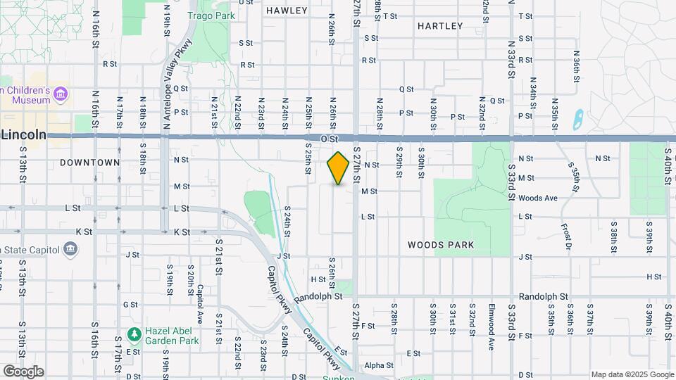 300 South 26th Street Mapa y Detalles de la Ubicación