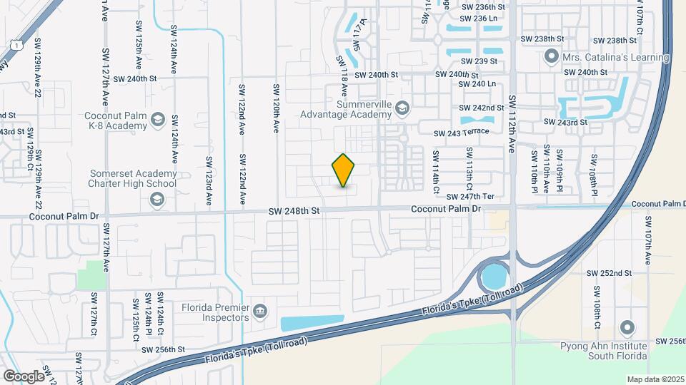 11811 SW 247th Ter Mapa y Detalles de la Ubicación