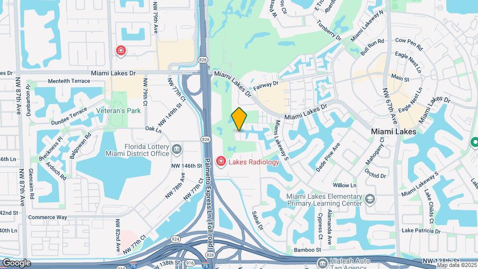 7445 Big Cypress Dr Map and Location Details