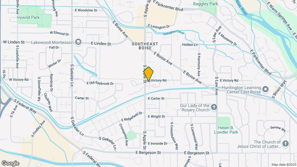 3065 S Crabapple Ln Map and Location Details