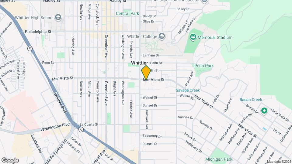 13422 Mar Vista St Mapa y Detalles de la Ubicación
