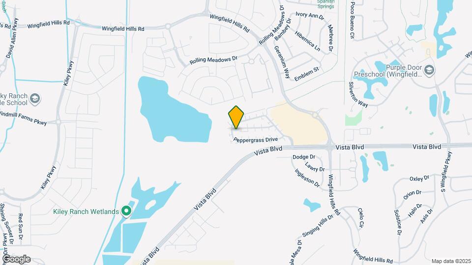 6588 Peppergrass Drive Map and Location Details