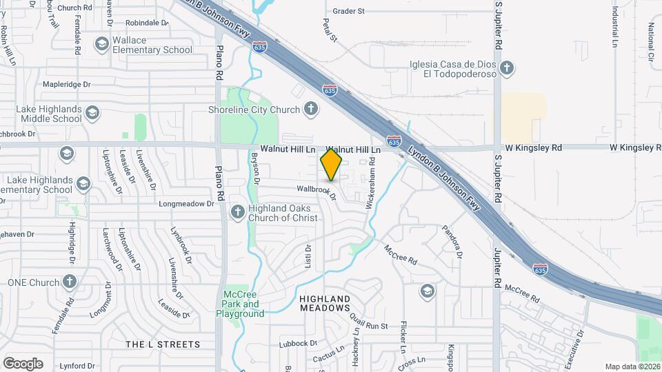 11015 Wallbrook Dr Map and Location Details