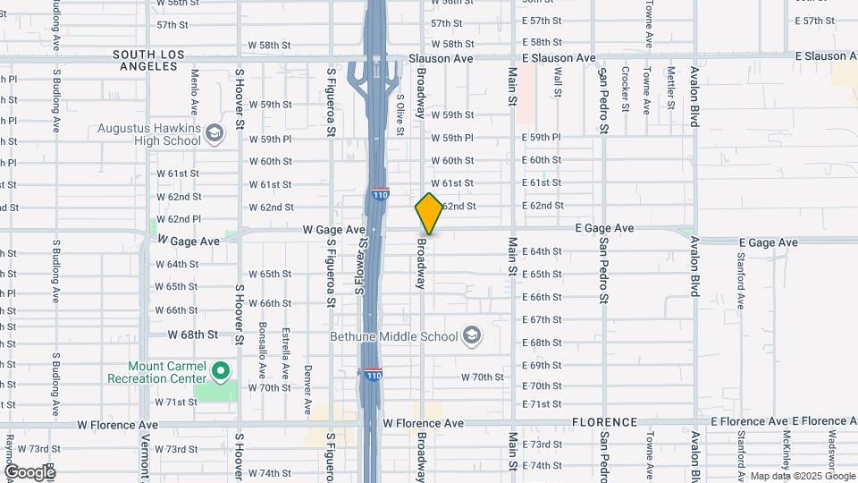 LAAC Apartments Mapa y Detalles de la Ubicación