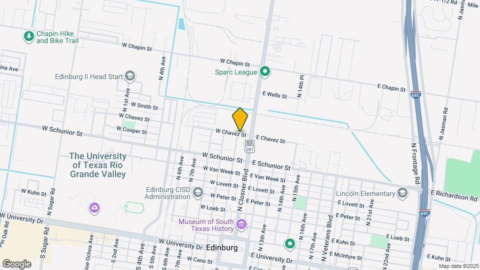 22 W Chavez St Map and Location Details