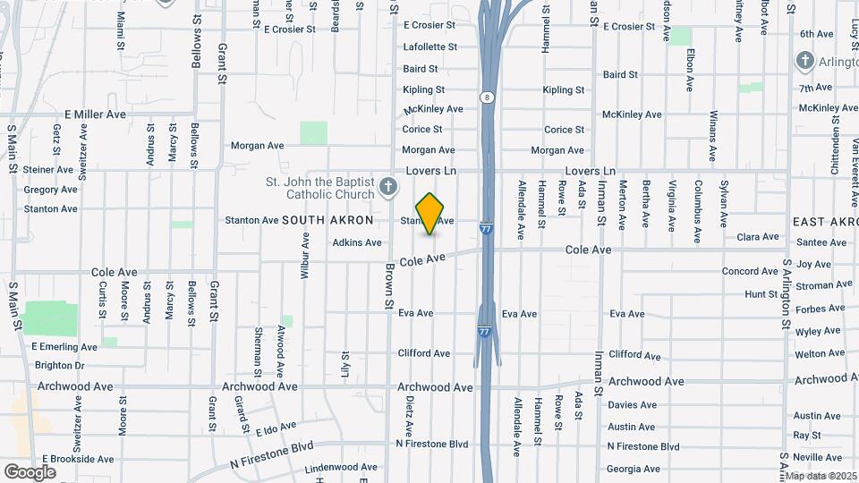 1086 Herberich Ave Map and Location Details