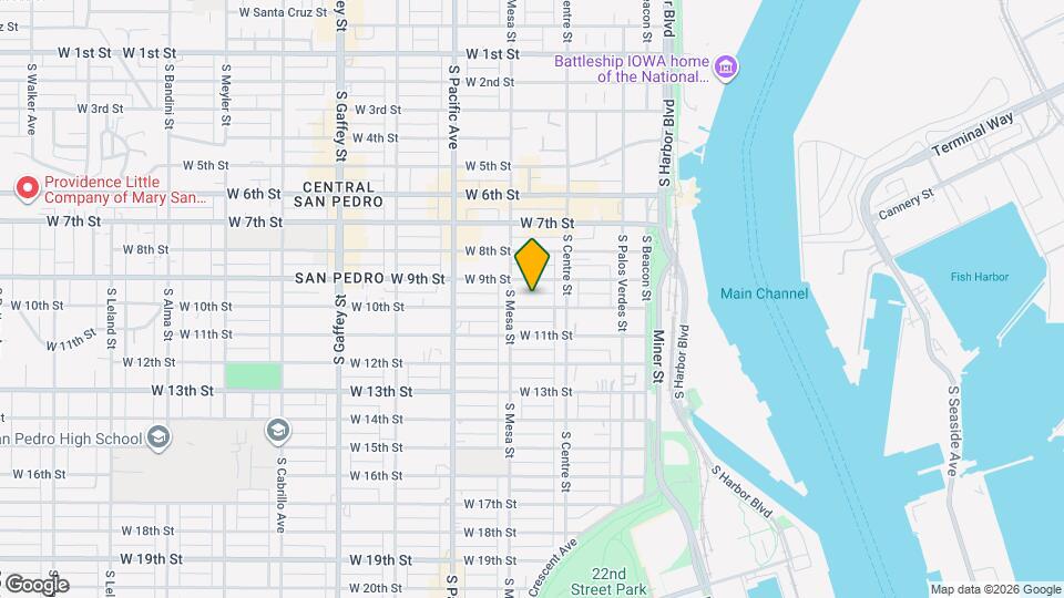 362 W 10th St Map and Location Details