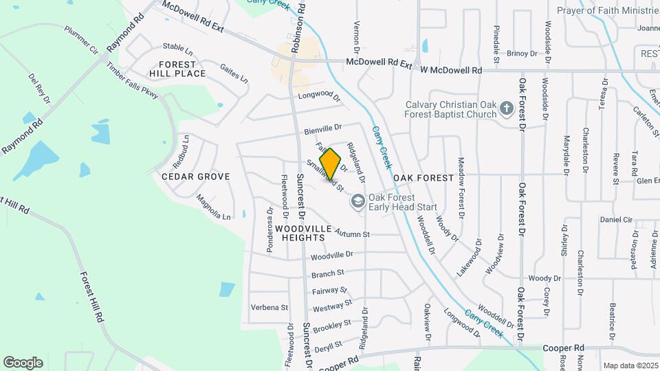 1853 Smallwood St Map and Location Details