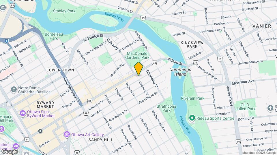 179 Cobourg St Map and Location Details