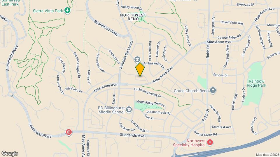 6439 Intuition Ln Map and Location Details