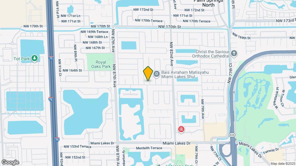 16208 NW 83rd Pl Map and Location Details