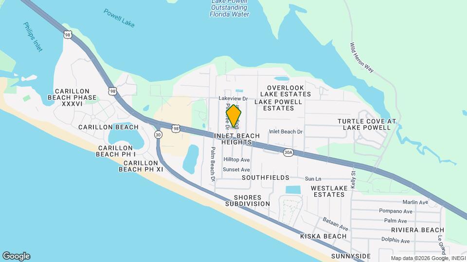 425 Dolphin Dr Map and Location Details