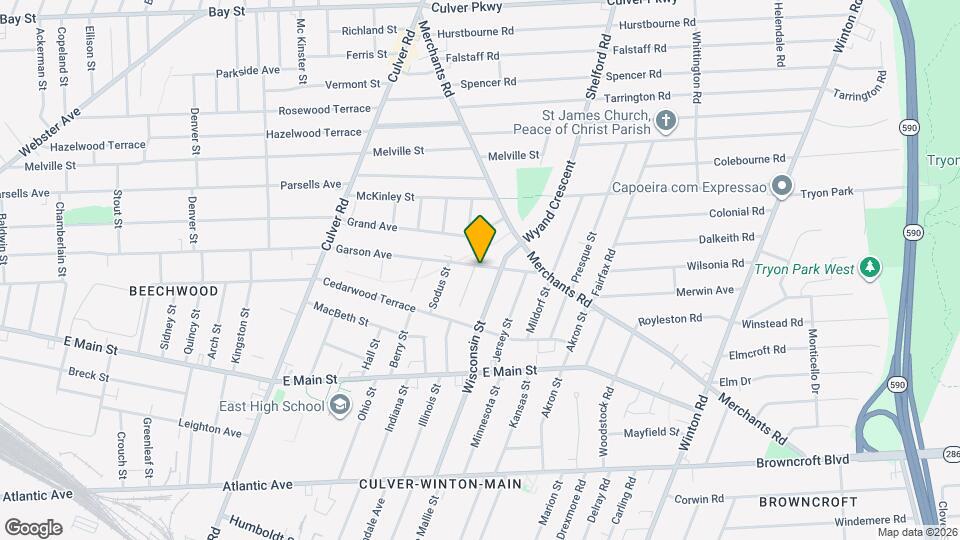 1079 Garson Ave Map and Location Details