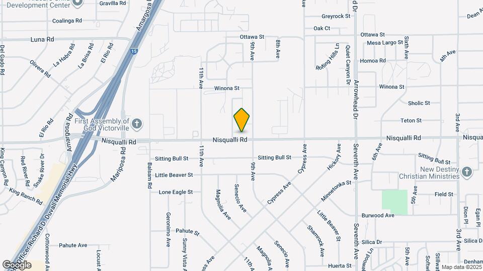 15659 Whispering Creek Way Map and Location Details