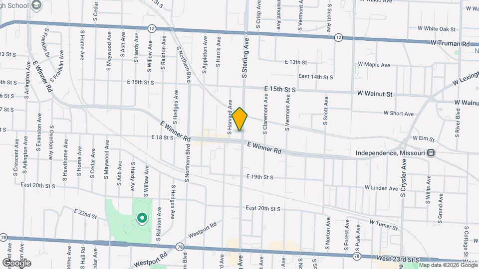 1720 S Sterling Ave Map and Location Details