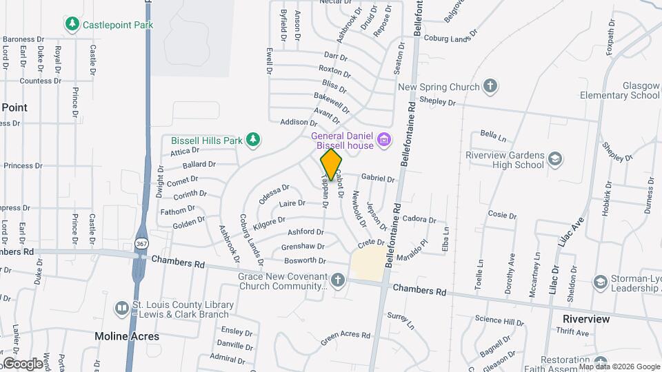 10200 Tappan Dr Map and Location Details