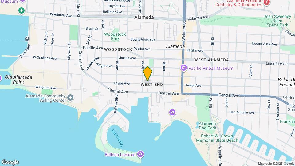 512 Taylor Ave Mapa y Detalles de la Ubicación