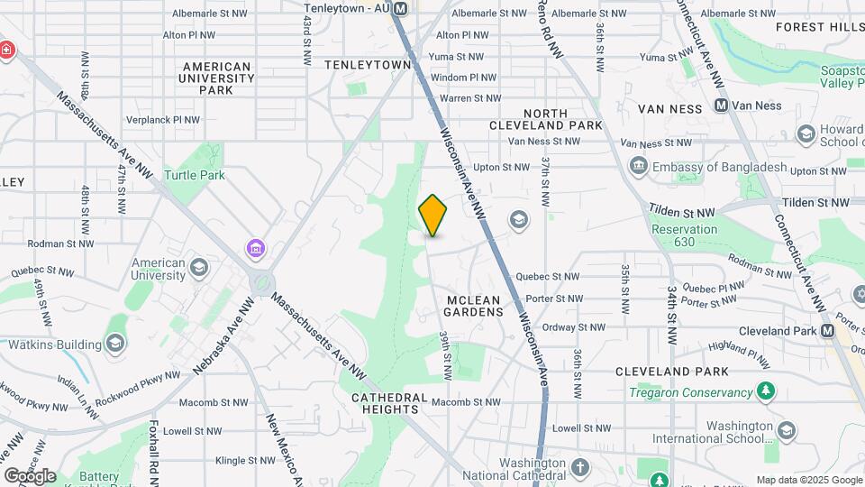 3811 39th St NW Map and Location Details