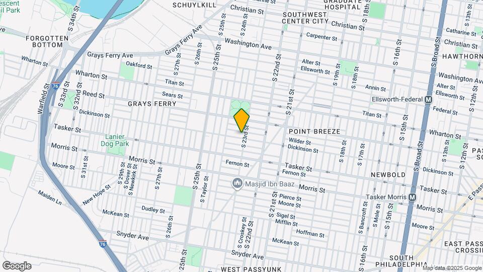 2309 Dickinson St Map and Location Details