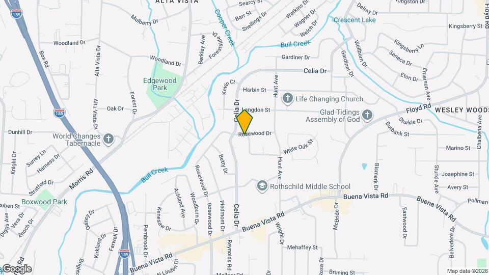 1302 Sandusky Dr Map and Location Details