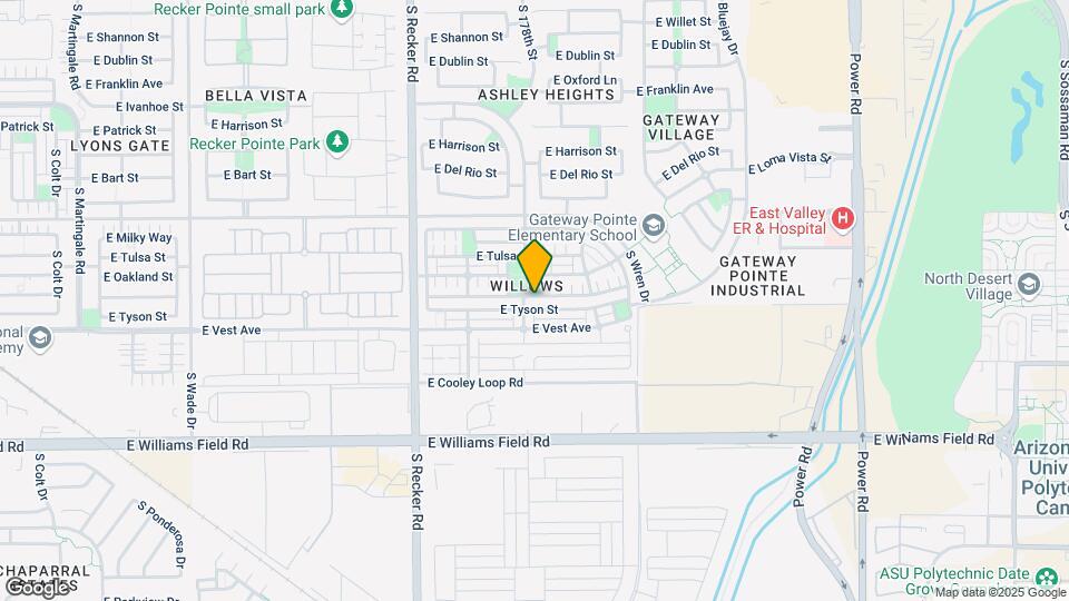 4209 E Carla Vista Dr Map and Location Details