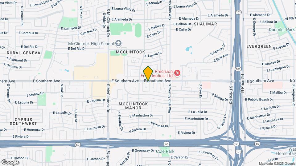 3305 S Holbrook Ln Map and Location Details