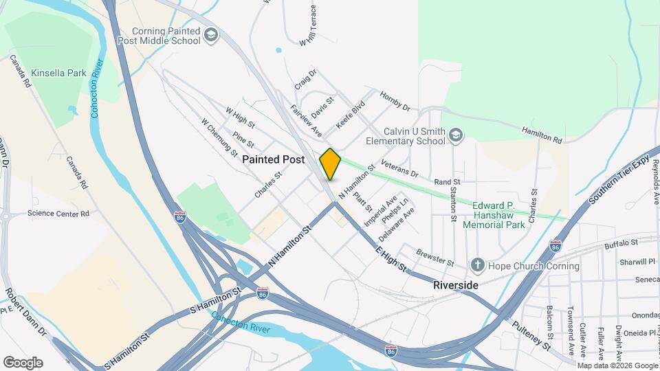 122 W High St Map and Location Details