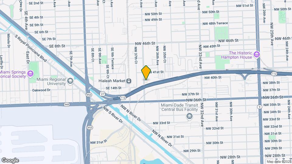 3901 NW 37th Ave Map and Location Details